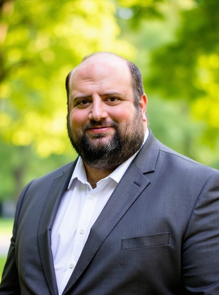 Professional business headshot of Jason Carey (wearing a gray suit) - the Account Manager at Executive Edge Recruiting